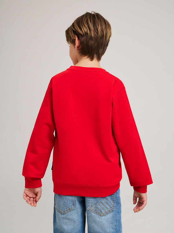 Beverly Hills Polo Club CALIFORNIA SCRIPT SWEATSHIRT RED