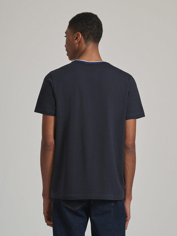 Beverly Hills Polo Club CENTURY CIRCUIT T-SHIRT NAVY