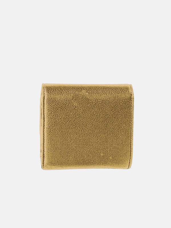 Beverly Hills Polo Club CHECK CONTRAST WALLET YELLOW