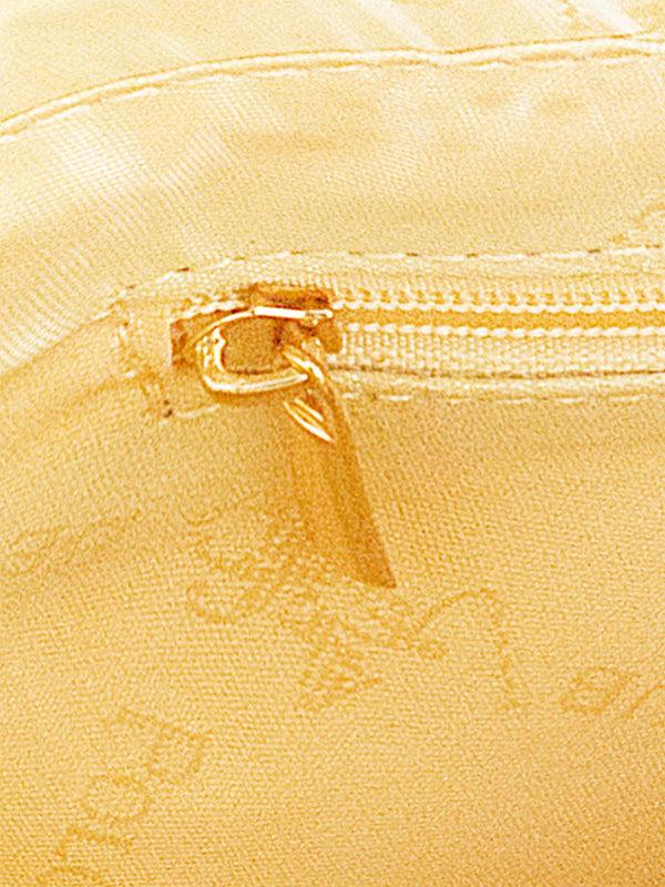 Beverly Hills Polo Club CHECK PURSE MINI BAG YELLOW