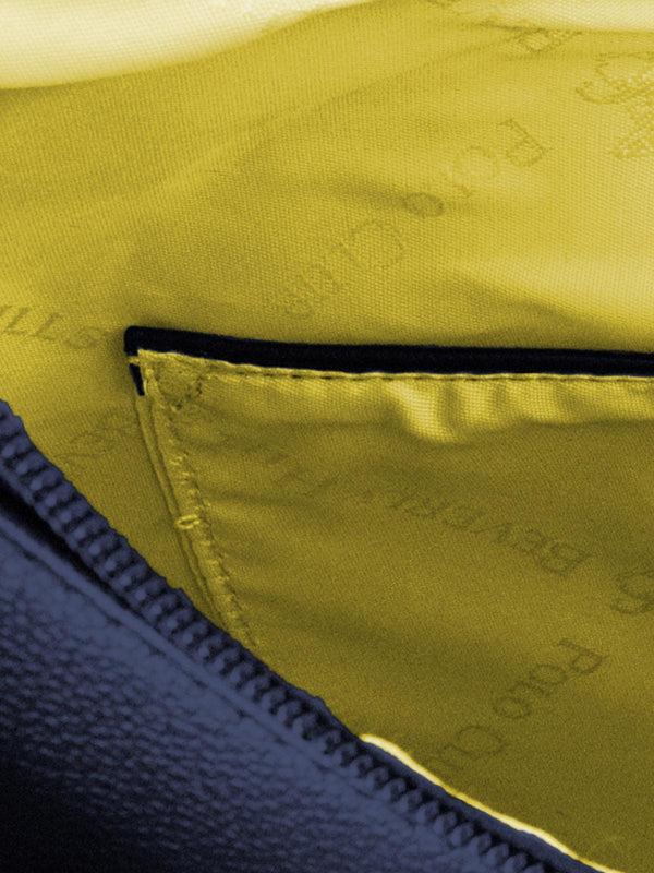 Beverly Hills Polo Club CHECK PURSE SHOULDER BAG BLUE