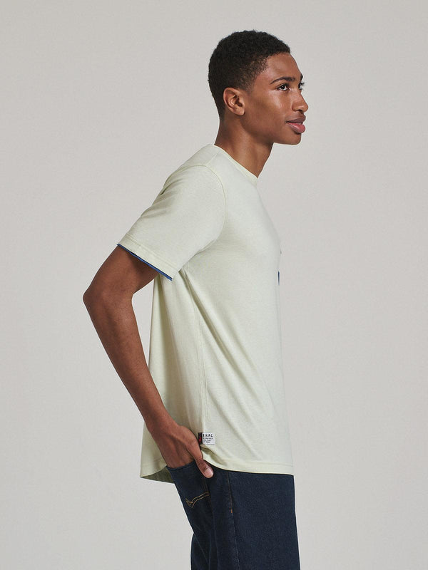 Beverly Hills Polo Club CONTRAST POCKET PATCH T-SHIRT OFF WHITE