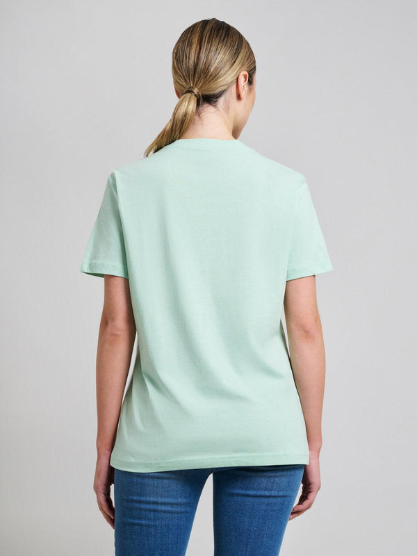 Beverly Hills Polo Club COTTON JERSEY CREWNECK T-SHIRT CELADON DRIFT