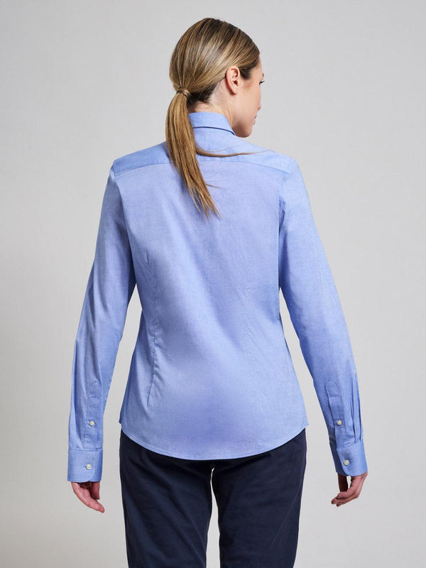 Beverly Hills Polo Club COTTON OXFORD SHIRT LIGHT BLUE