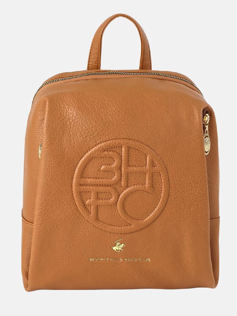 beverly hills polo club EMBOSSED BHPC MINI PACK BROWN beverly hills polo club EMBOSSED BHPC MINI PACK BROWN
