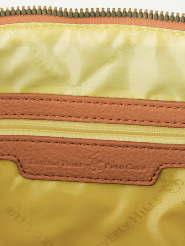 Beverly Hills Polo Club EMBOSSED BHPC TOTE BAG BROWN