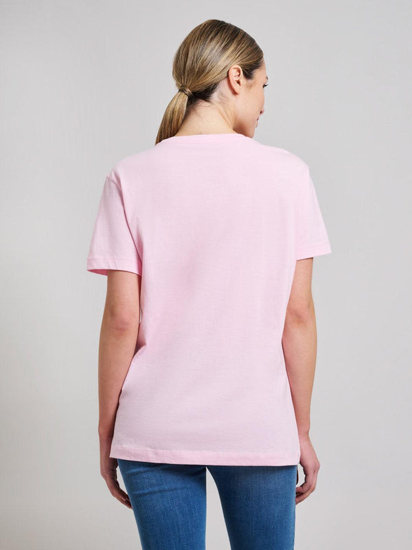 Beverly Hills Polo Club GOLDEN CIRCLE GRAPHIC T-SHIRT MISTY ROSE