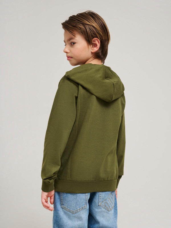 Beverly Hills Polo Club ICON POLO PONY HOODIE OLIVE