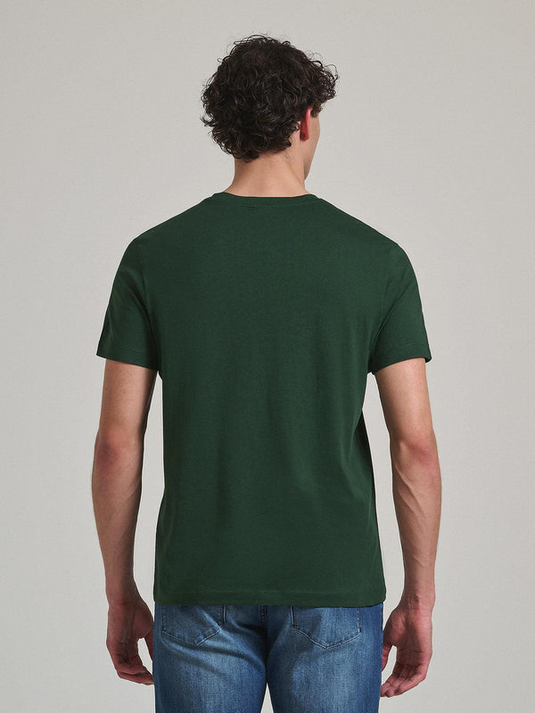 Beverly Hills Polo Club ICON PONY GRAPHIC T-SHIRT ARMY GREEN