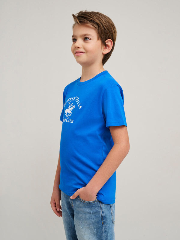 Beverly Hills Polo Club JUNIOR ICON POLO PONY T-SHIRT ROYAL