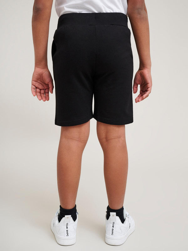 Beverly Hills Polo Club JUNIOR POLO PONY FLEECE SHORTS BLACK