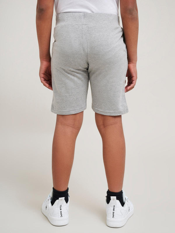 Beverly Hills Polo Club JUNIOR POLO PONY FLEECE SHORTS GREY MELANGE
