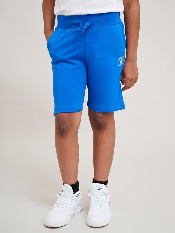 Beverly Hills Polo Club JUNIOR POLO PONY FLEECE SHORTS ROYAL