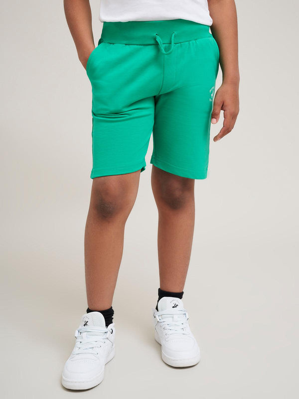 Beverly Hills Polo Club JUNIOR POLO PONY FLEECE SHORTS SEA FOAM GREEN