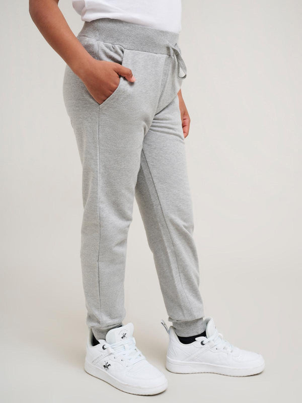Beverly Hills Polo Club JUNIOR POLO PONY JOGGERS GREY MELANGE