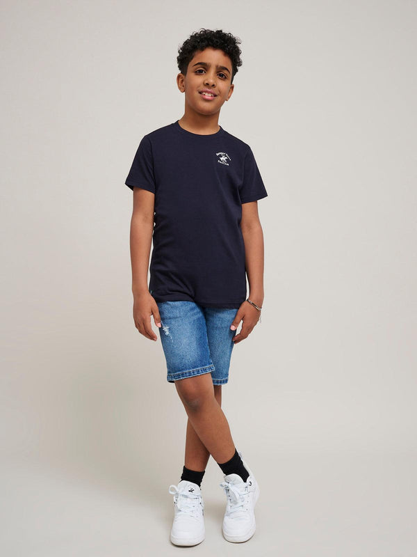 Beverly Hills Polo Club JUNIOR POLO PONY T-SHIRT NAVY