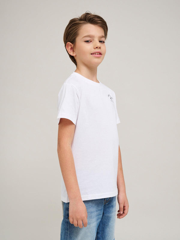 Beverly Hills Polo Club JUNIOR POLO PONY T-SHIRT WHITE
