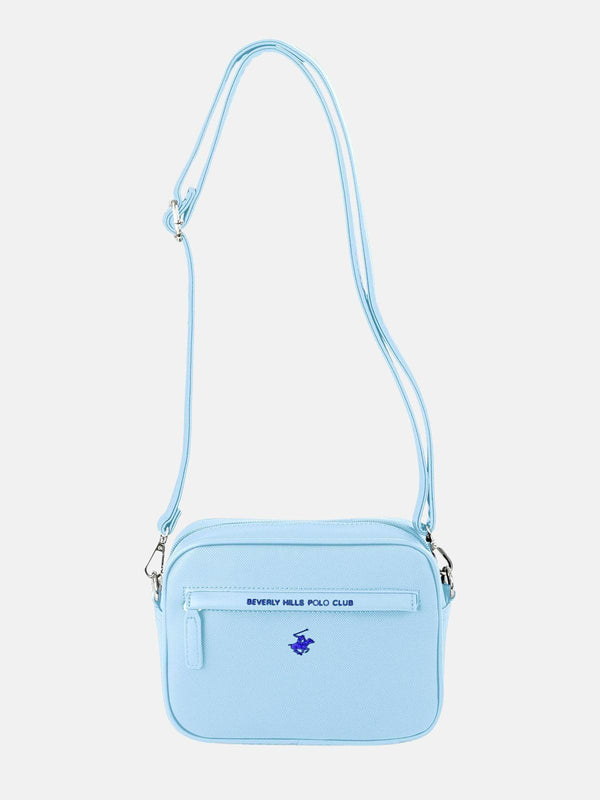Beverly Hills Polo Club MODERN MINI BAG AZZURRO BLUE