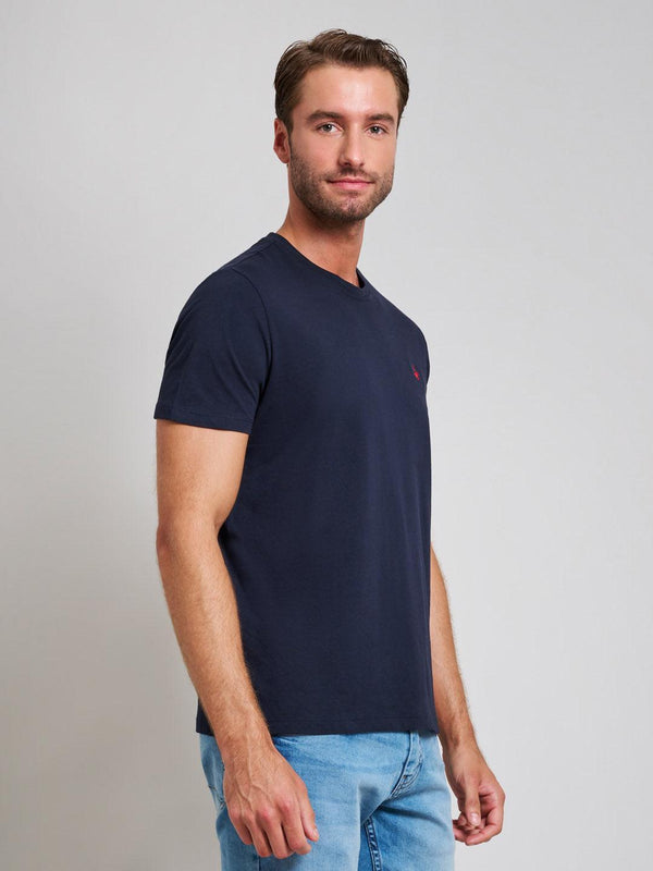 Beverly Hills Polo Club MODERN SLIM FIT T-SHIRT DARK NAVY
