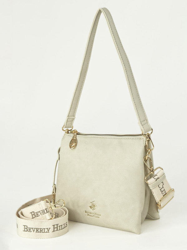 Beverly Hills Polo Club PENDANT SHOULDER BAG WINTER WHITE