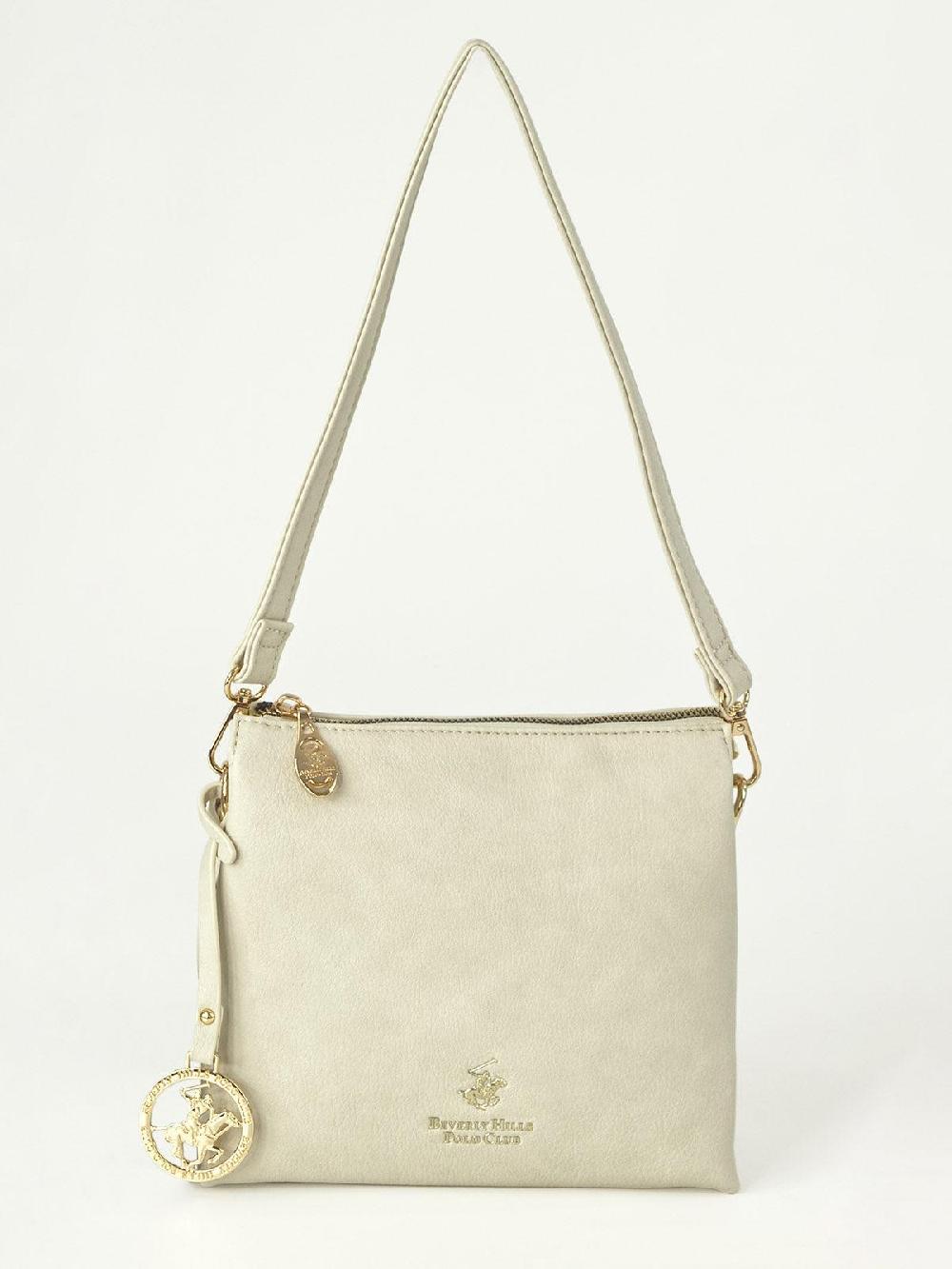 beverly hills polo club PENDANT SHOULDER BAG WINTER WHITE