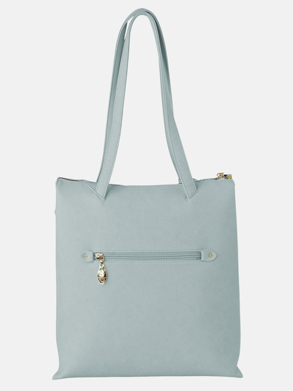 Beverly Hills Polo Club PENDANT TOTE BAG AZZURRO BLUE