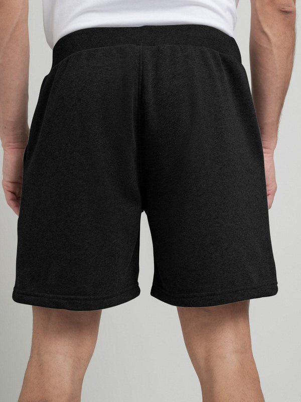 Beverly Hills Polo Club POLO CLUB STRIPE LOGO FLEECE SHORTS BLACK
