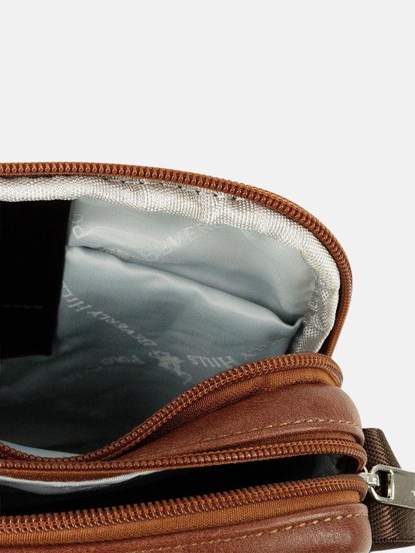 Beverly Hills Polo Club POLO PONY CROSSOVER BAG BROWN