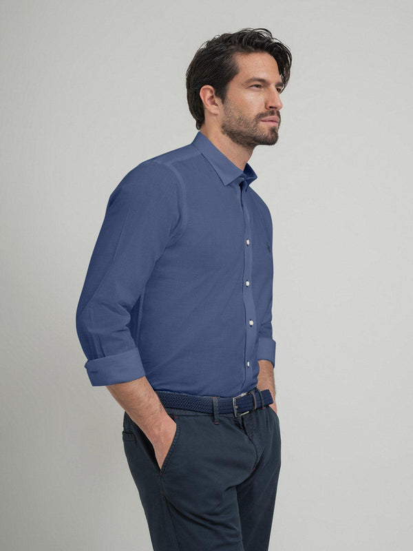 Beverly Hills Polo Club POLO PONY FORMAL SHIRT NAVY