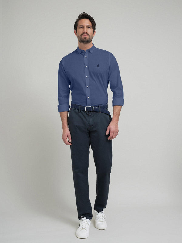 Beverly Hills Polo Club POLO PONY FORMAL SHIRT NAVY