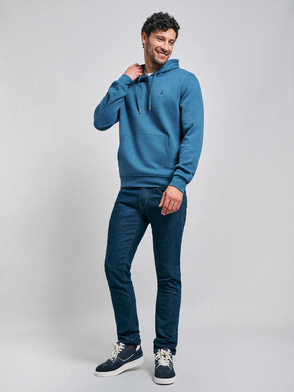Beverly Hills Polo Club POLO PONY HOODIE MARINE BLUE