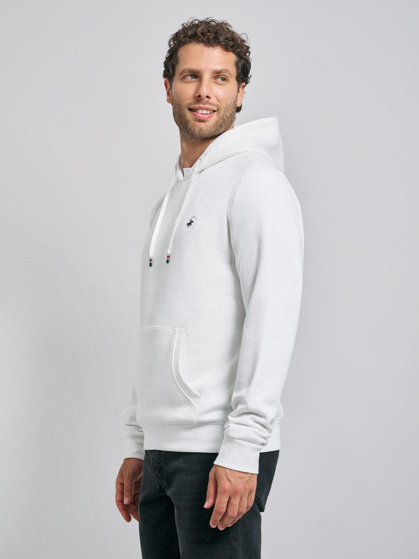 Beverly Hills Polo Club POLO PONY HOODIE WINTER WHITE