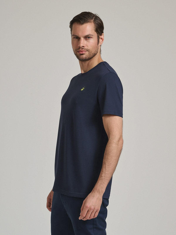 Beverly Hills Polo Club POLO PONY PIQUE T-SHIRT NAVY