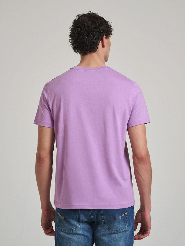 Beverly Hills Polo Club POLO PONY POCKET T-SHIRT LILAC
