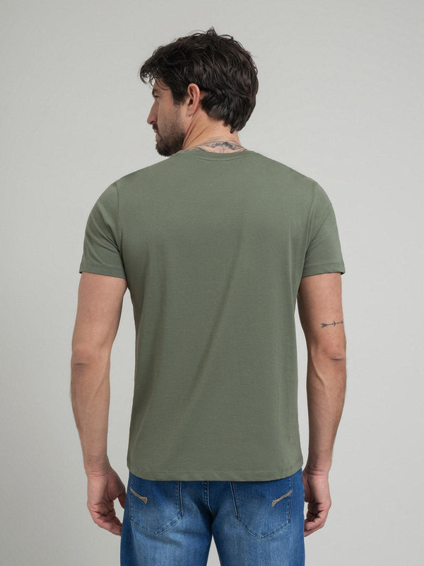 Beverly Hills Polo Club POLO PONY T-SHIRT ARMY GREEN