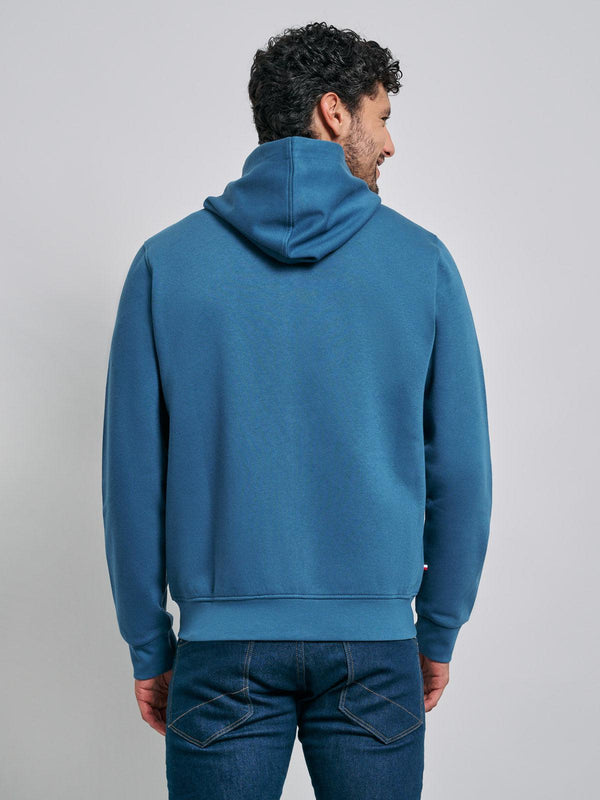 Beverly Hills Polo Club POLO PONY ZIP HOODIE MARINE BLUE
