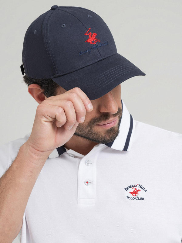 Beverly Hills Polo Club SIGNATURE BASEBALL CAP NAVY