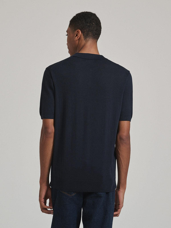 Beverly Hills Polo Club SOFT COTTON POLO SHIRT NAVY