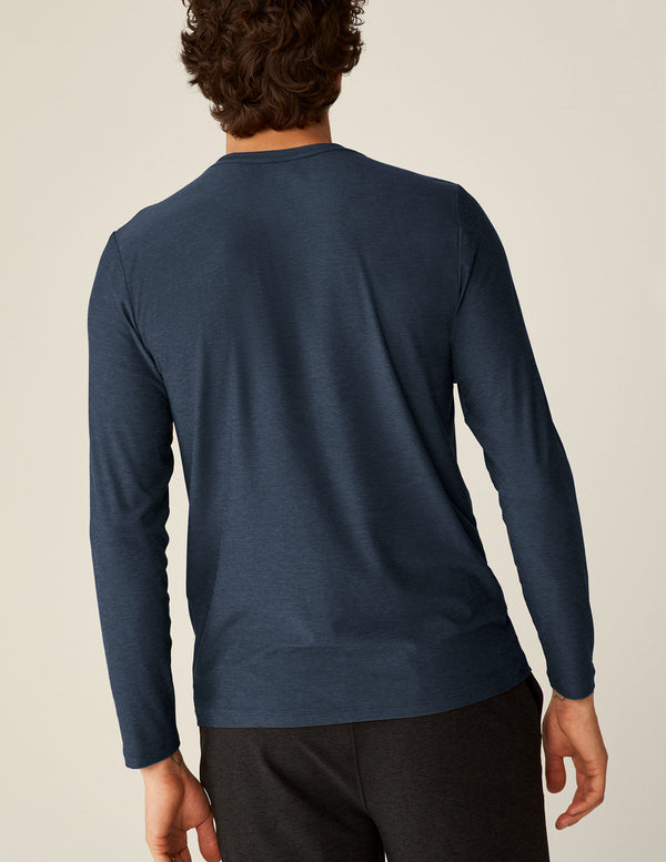 Beyond Yoga Always Beyond Men's Long Sleeve Crew 2.0