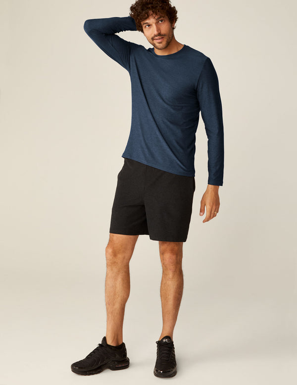 Beyond Yoga Always Beyond Men's Long Sleeve Crew 2.0
