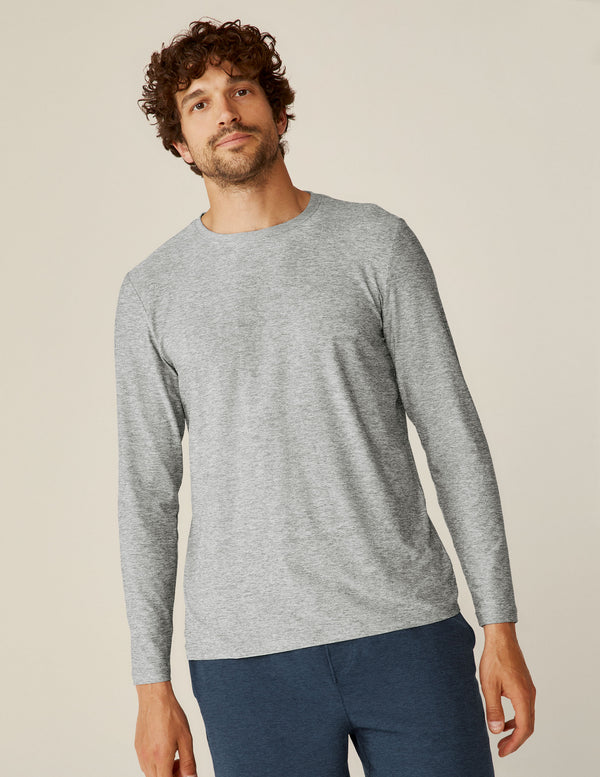 Beyond Yoga Always Beyond Men's Long Sleeve Crew 2.0