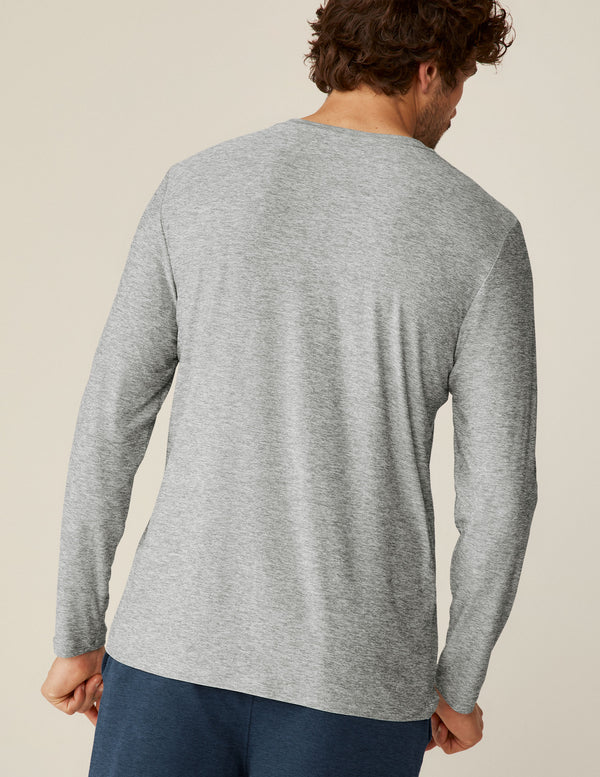 Beyond Yoga Always Beyond Men's Long Sleeve Crew 2.0