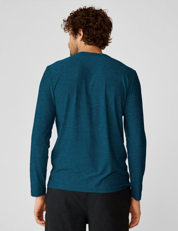 Beyond Yoga Always Beyond Men's Long Sleeve Crew 2.0