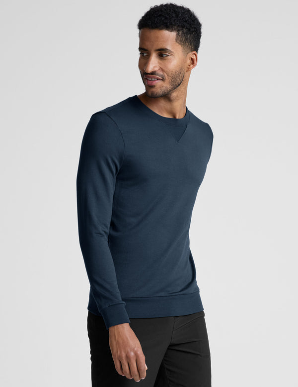 Beyond Yoga Always Beyond Men's Crew Pullover