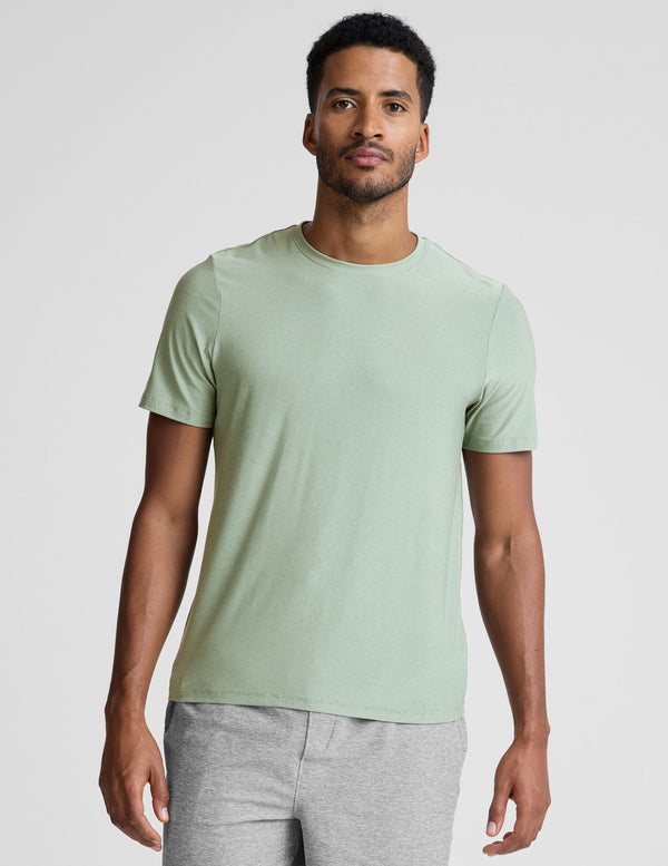 beyond yoga Always Beyond Men's Crew Tee 2.0