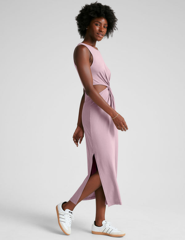 Beyond Yoga Around The World Front Twist Dress