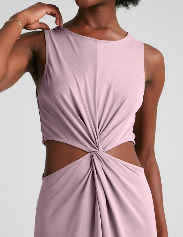 Beyond Yoga Around The World Front Twist Dress
