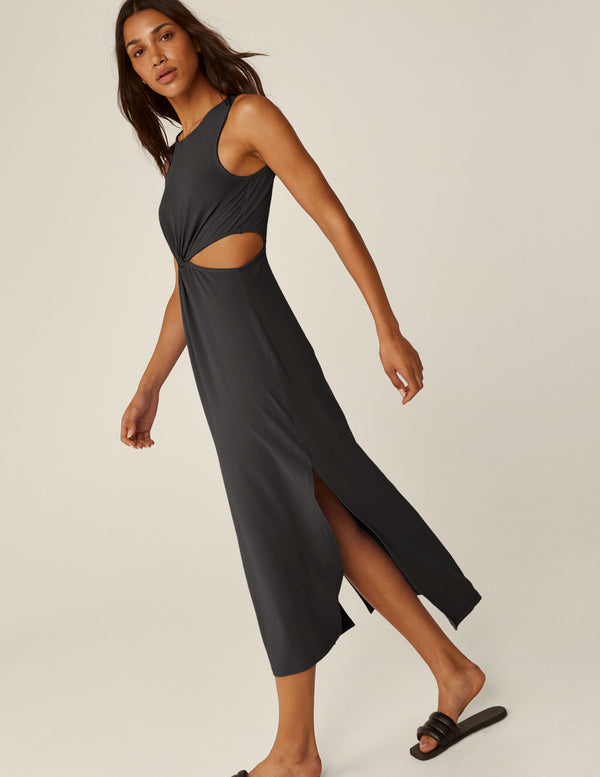 Beyond Yoga Around The World Front Twist Dress