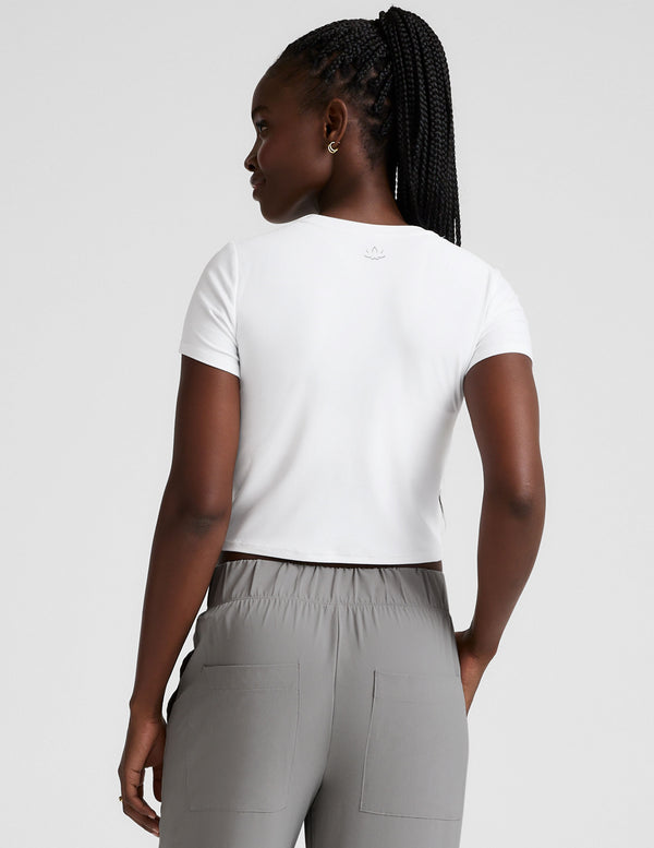 Beyond Yoga Featherweight Cropped Tee