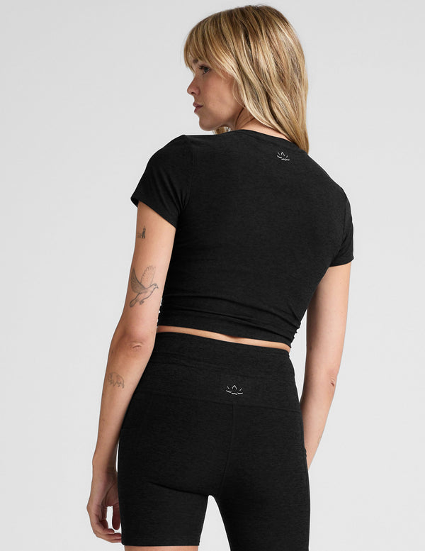 Beyond Yoga Featherweight Cropped Tee